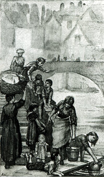 Fetching Water from the River from 